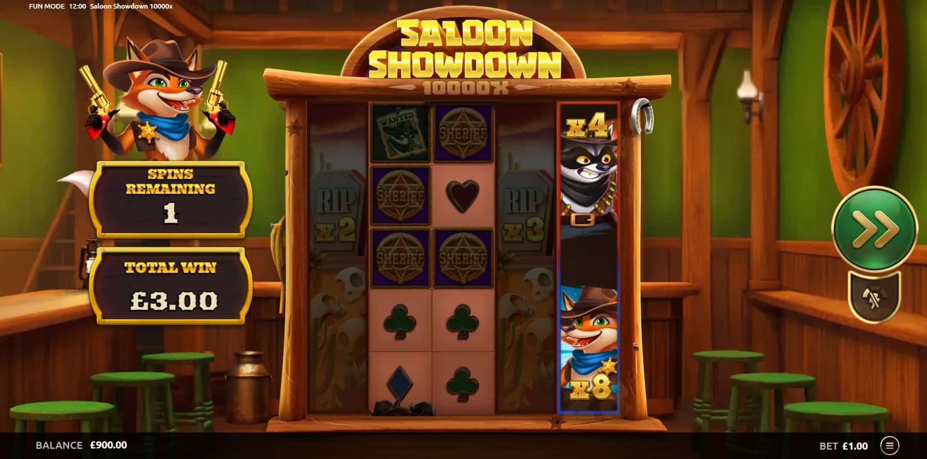 Saloon Showdown 10,000x slot
