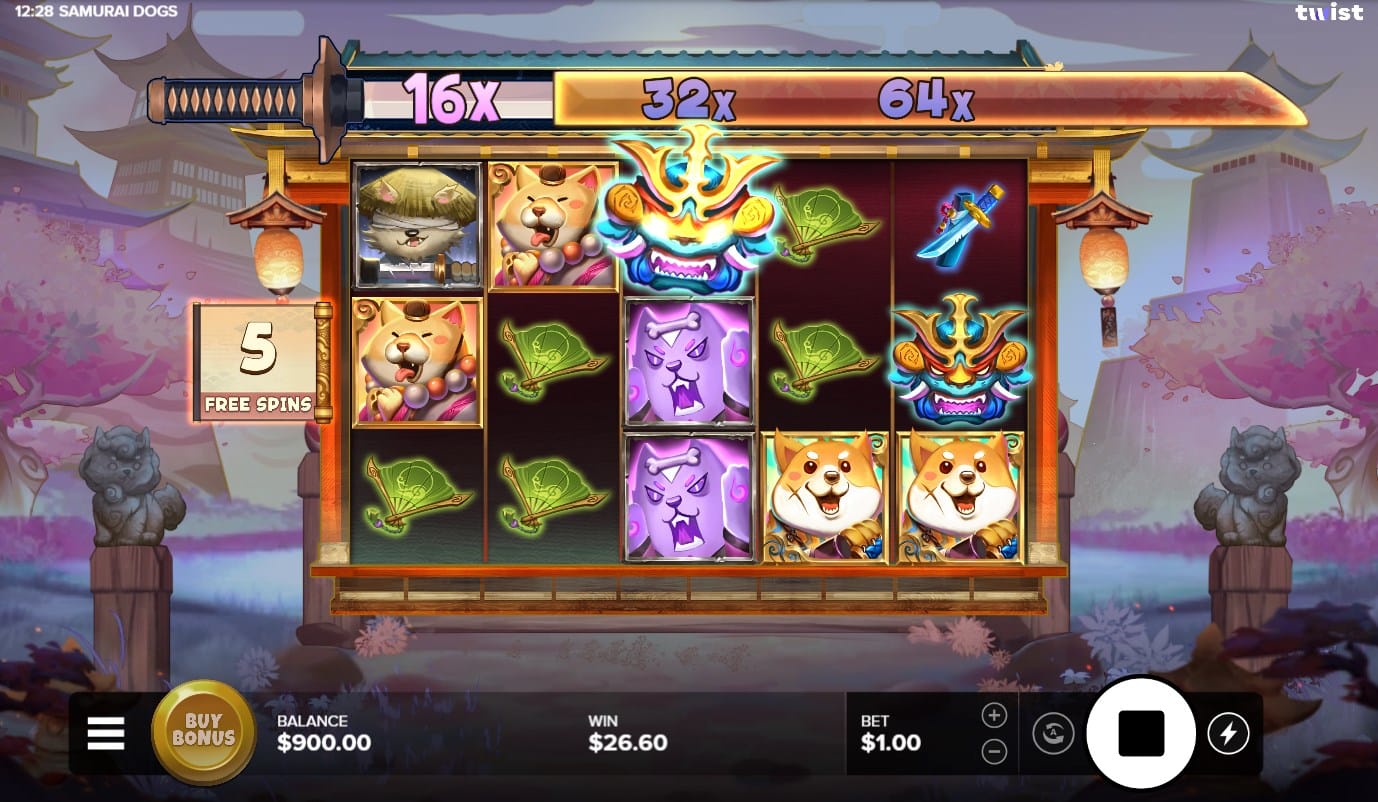 Samurai Dogs slot