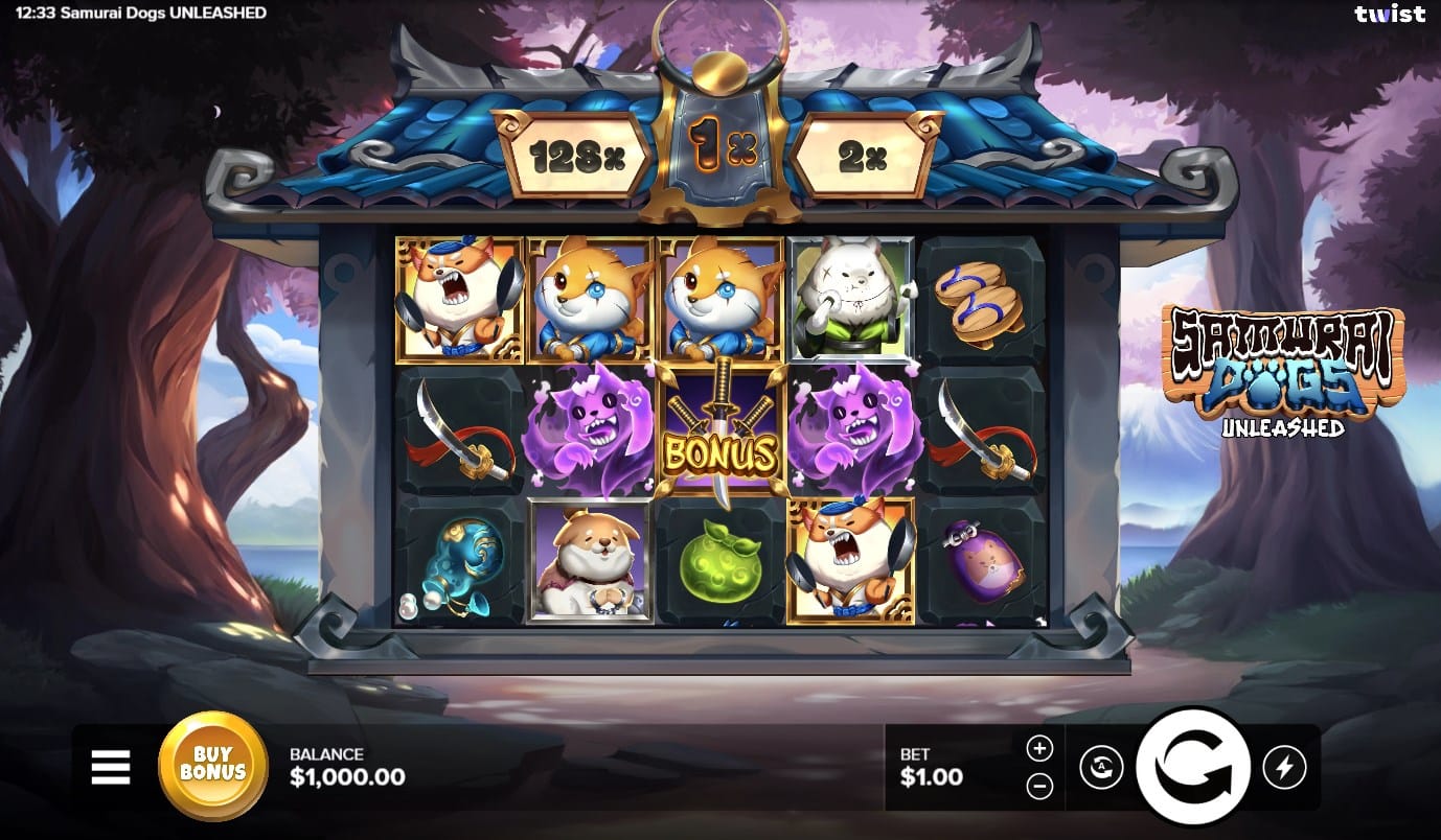 Samurai Dogs Unleashed slot