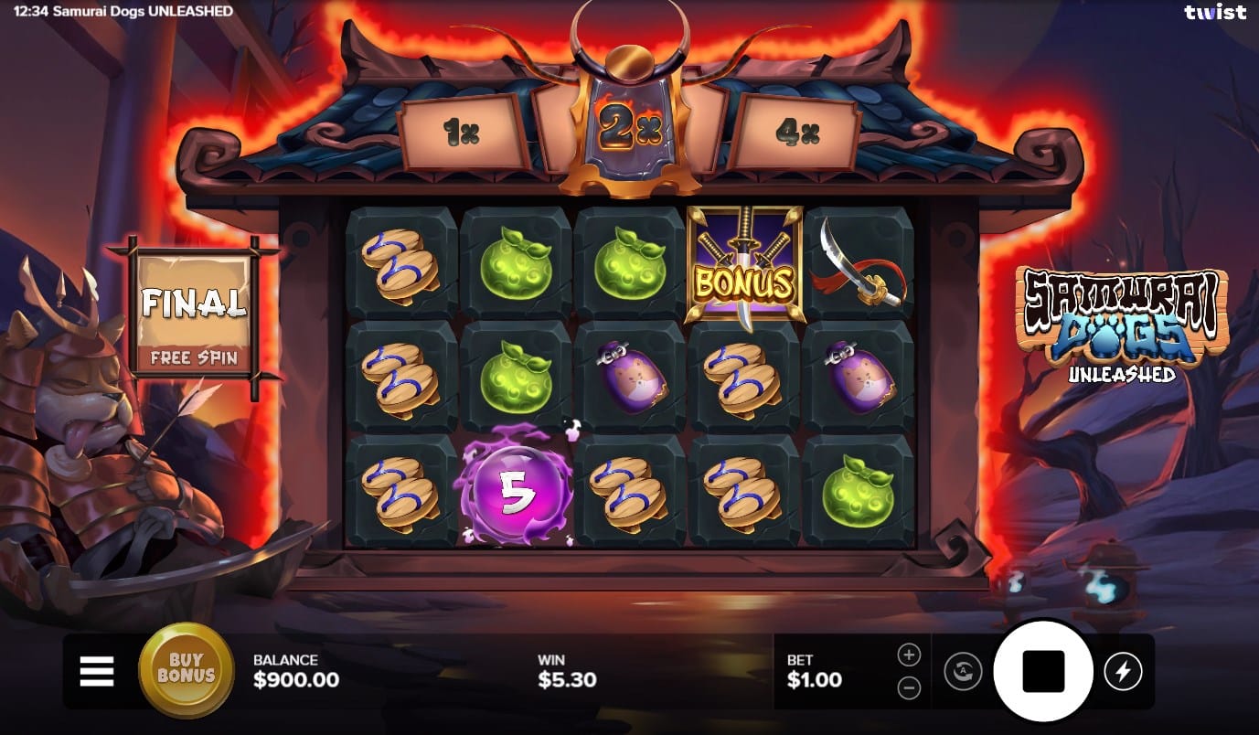 Samurai Dogs Unleashed slot