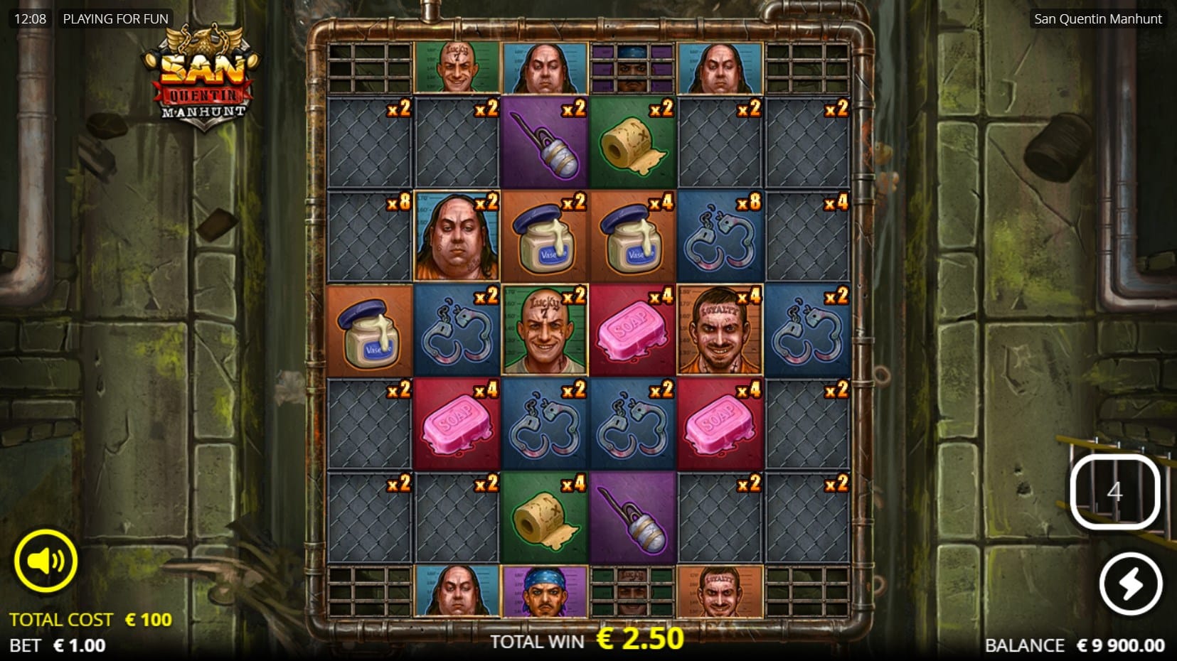 San Quentin Manhunt slot