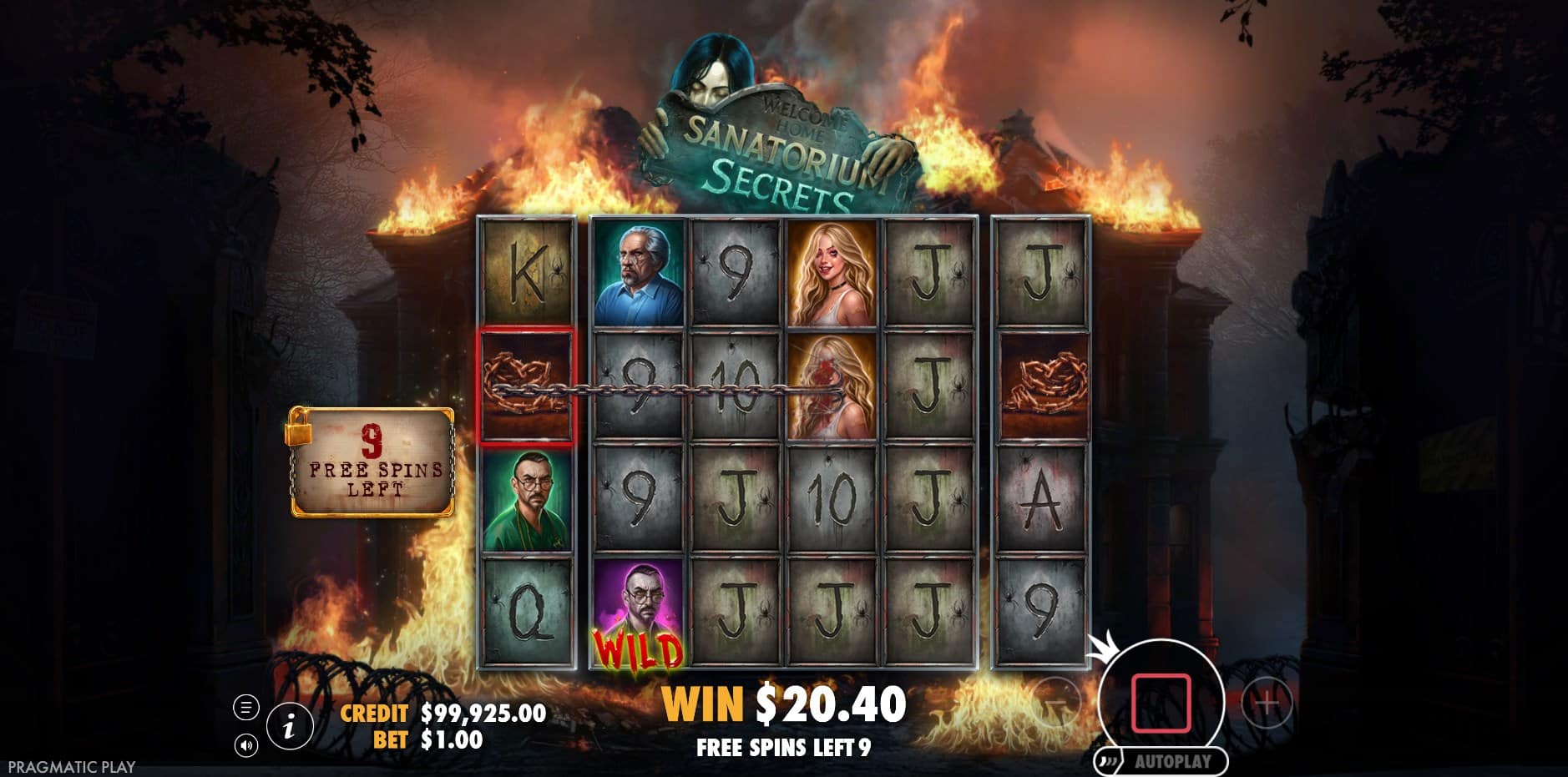 Sanatorium Secrets slot