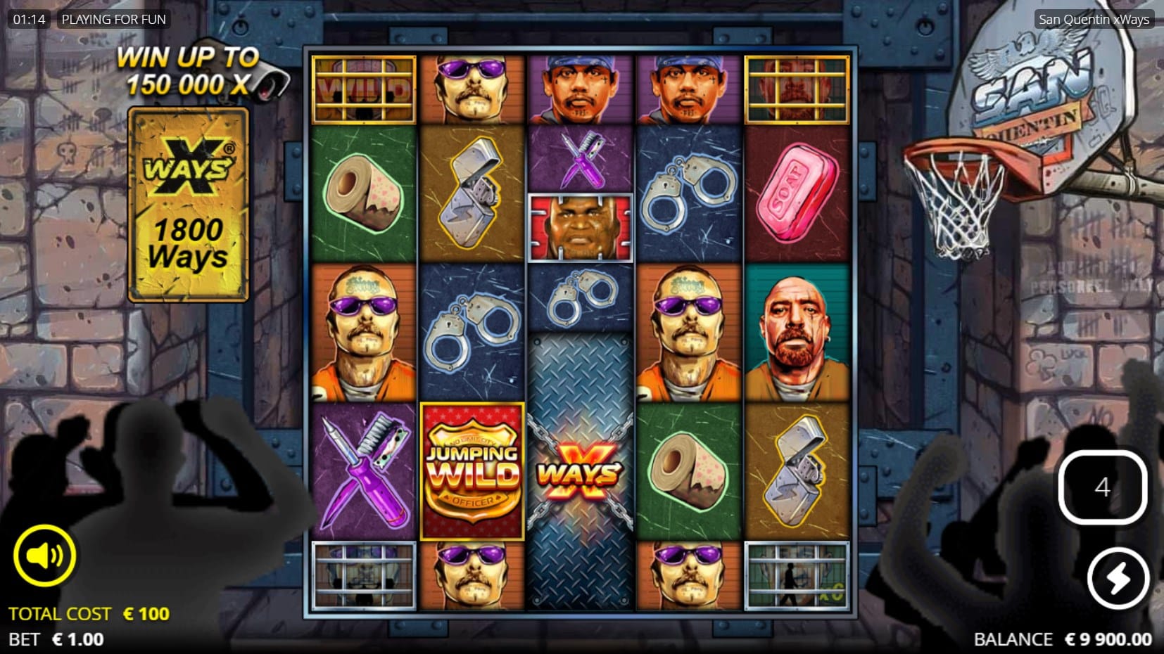 San Quentin xWays slot