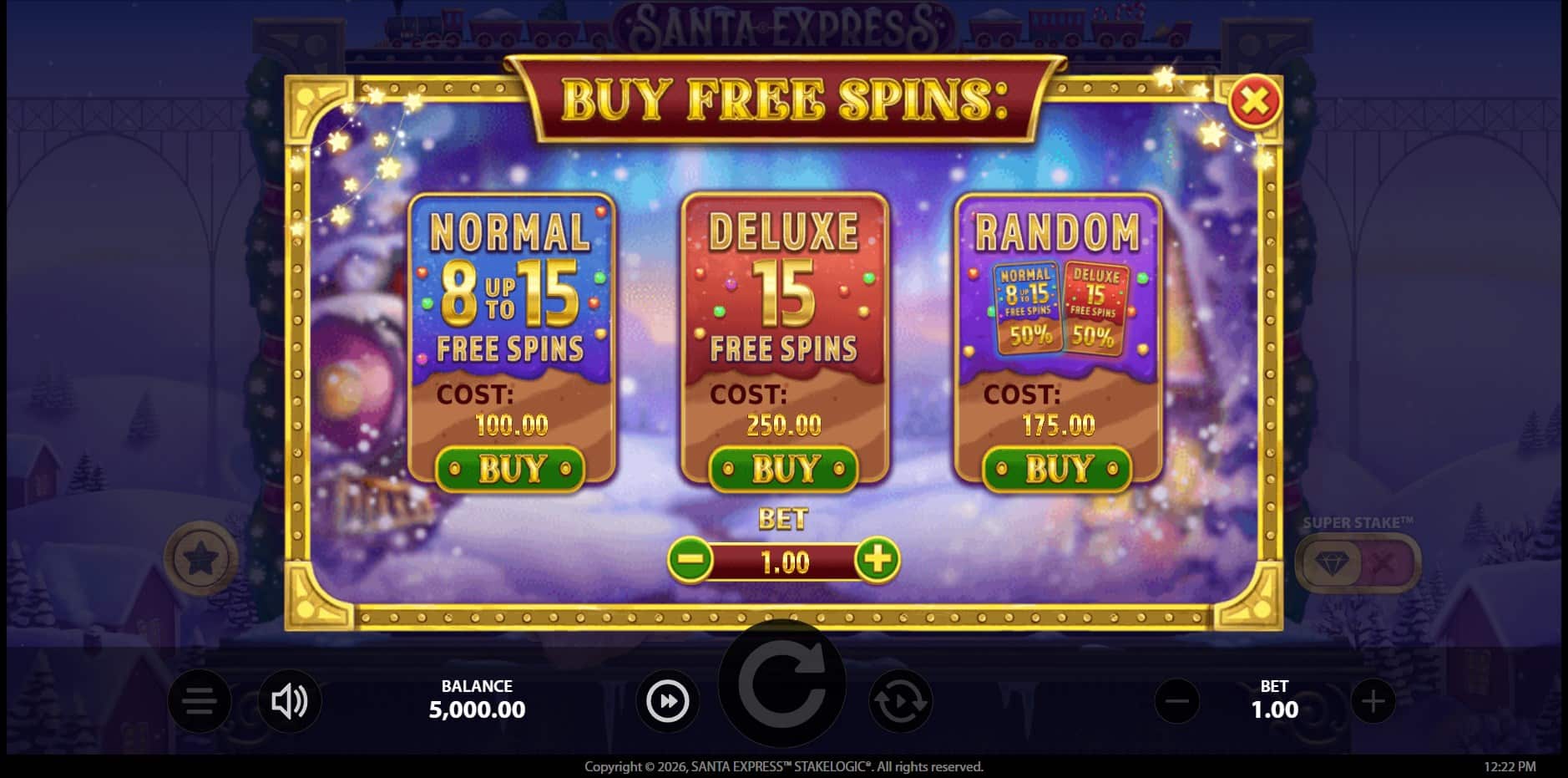 Santa Express slot
