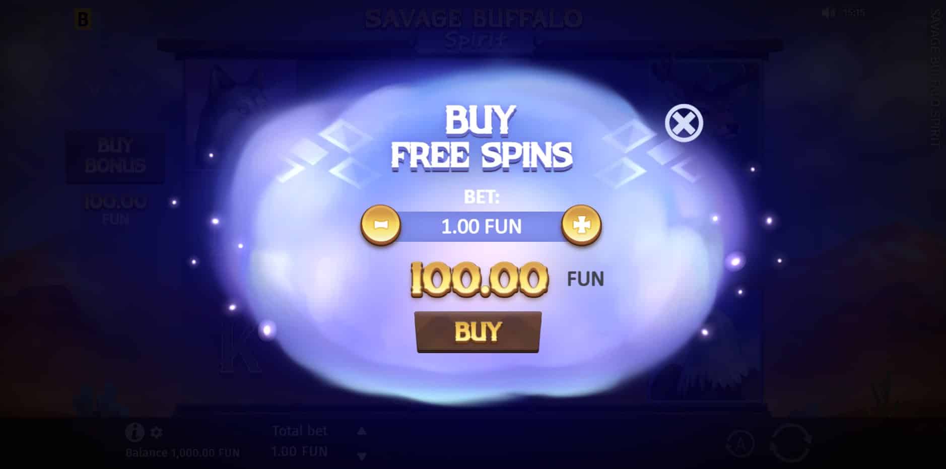 Savage Buffalo Spirit slot