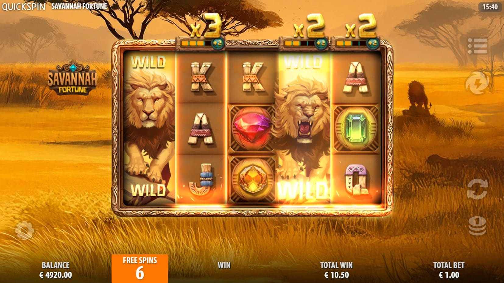 Savannah Fortune slot