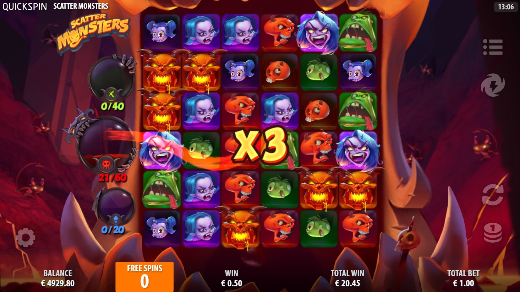 Scatter Monsters slot