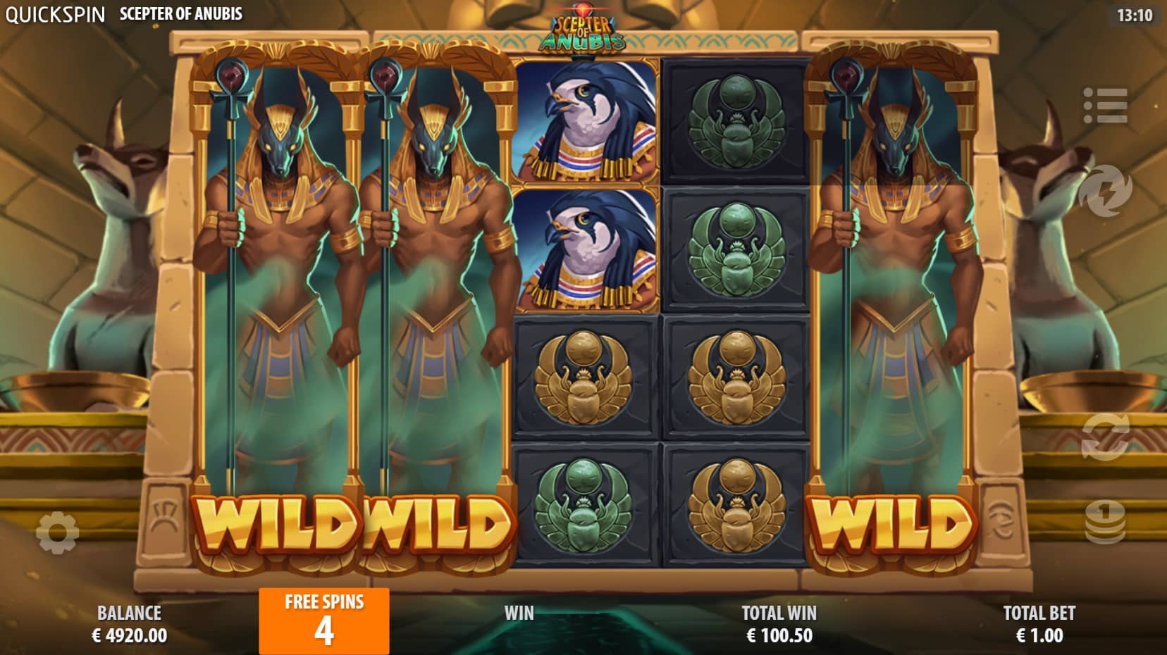 Scepter of Anubis slot