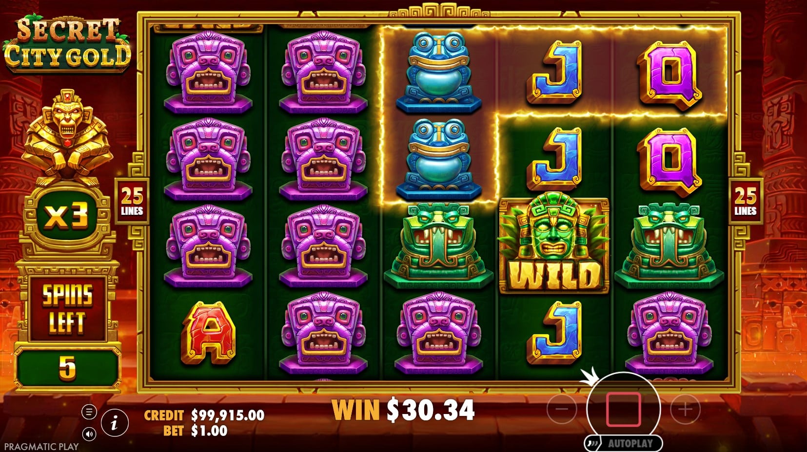 Secret City Gold slot