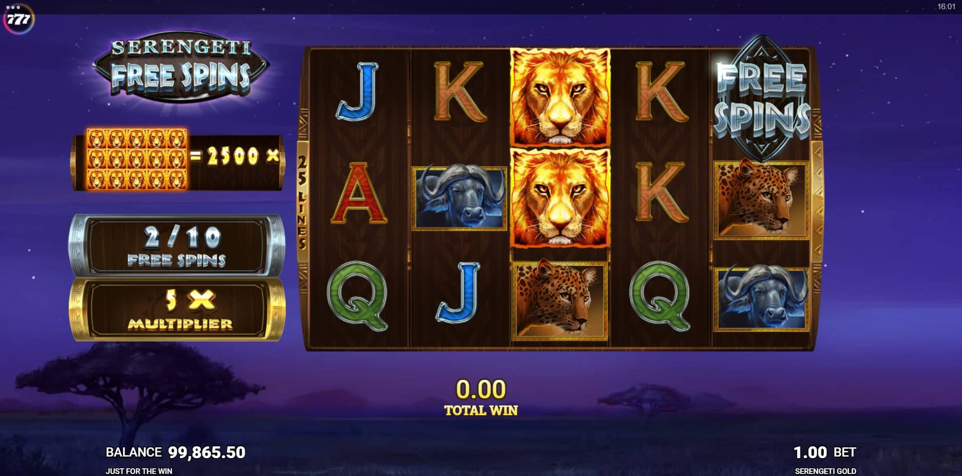 Serengeti Gold slot