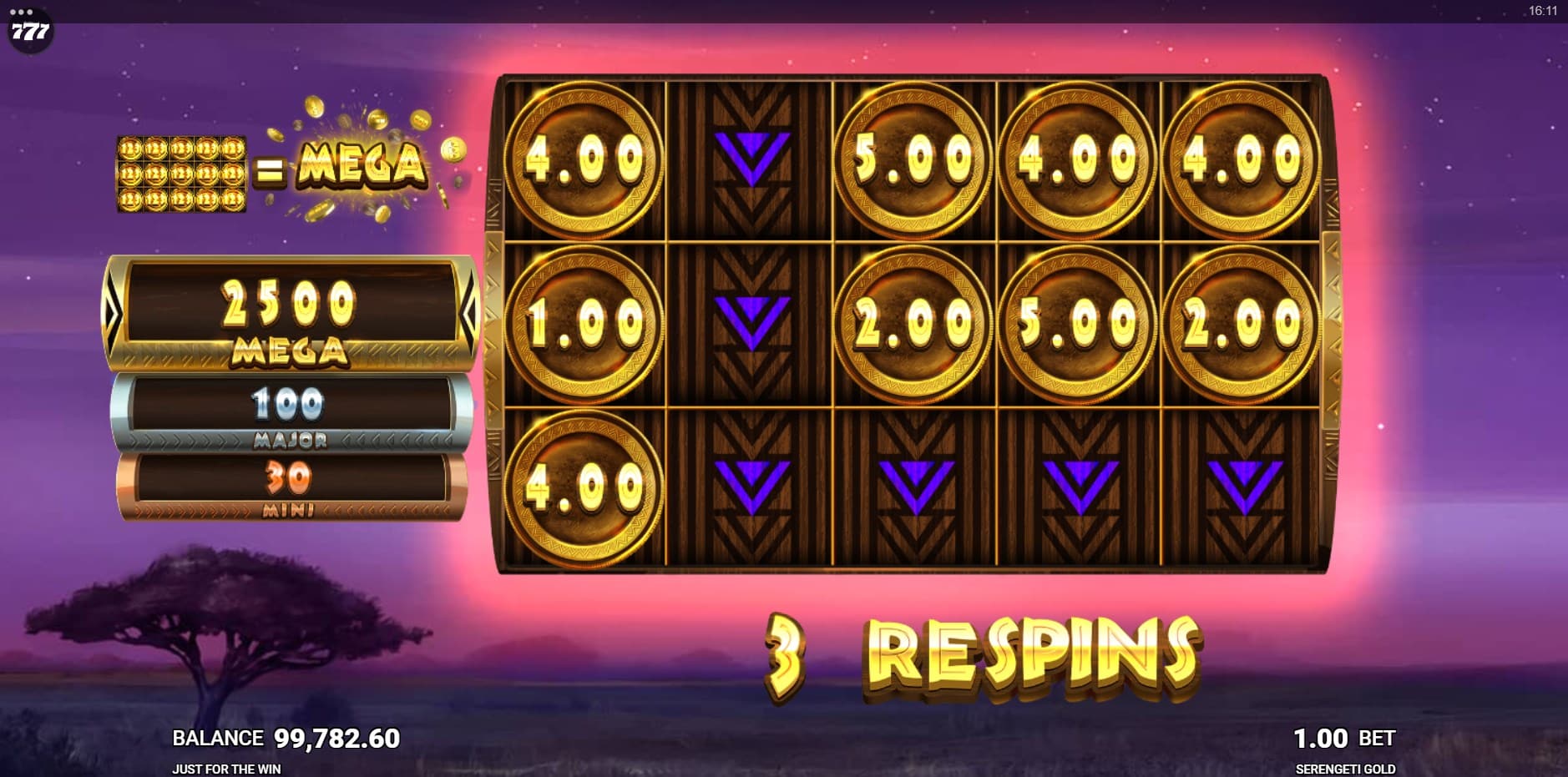 Serengeti Gold slot