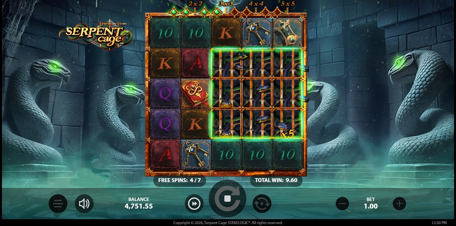 Serpent Cage slot