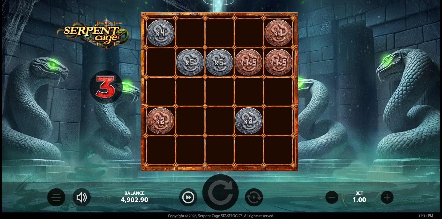 Serpent Cage slot