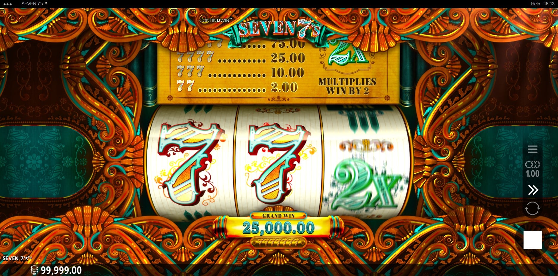 Seven 7s slot