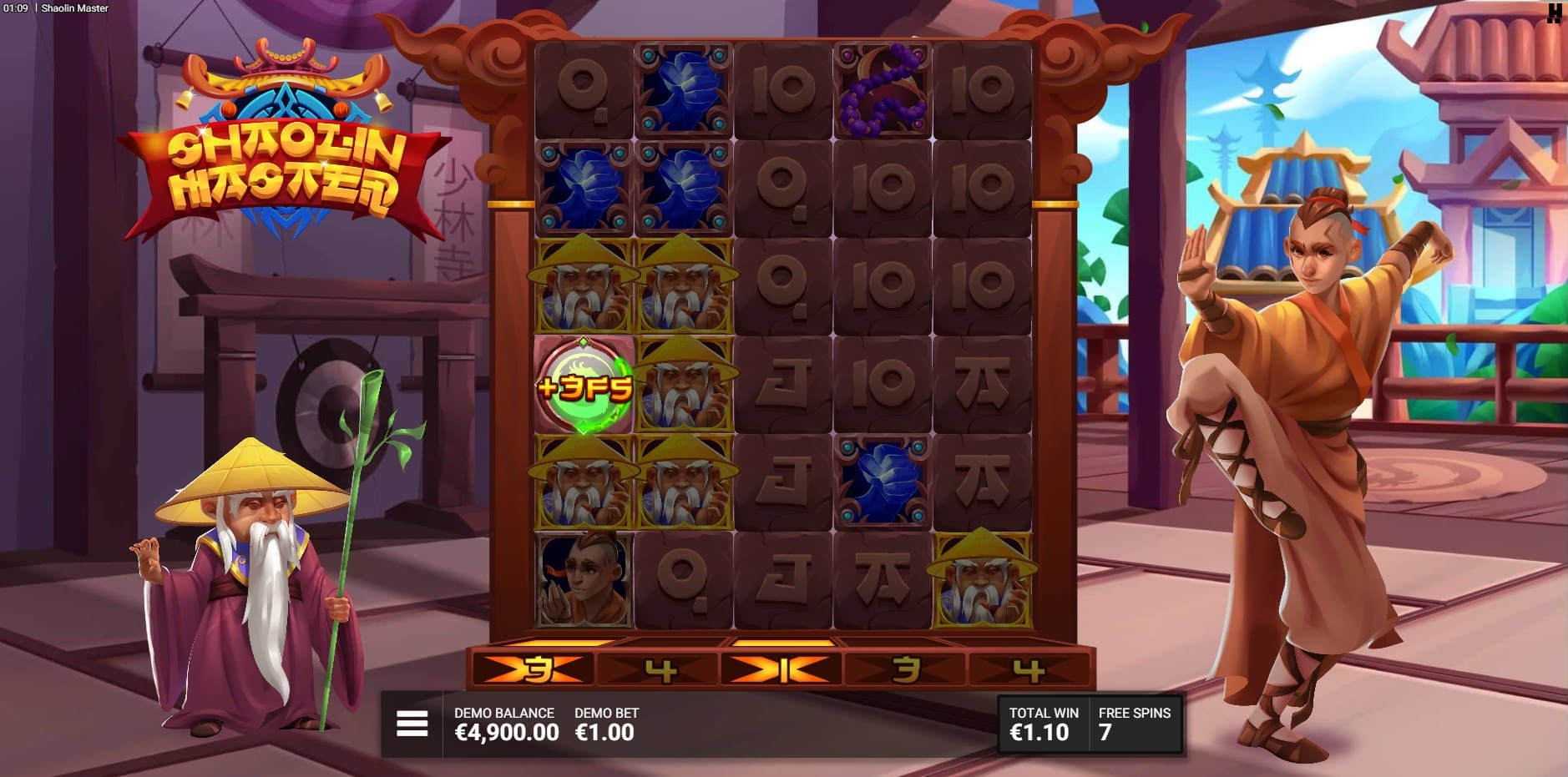 Shaolin Master slot