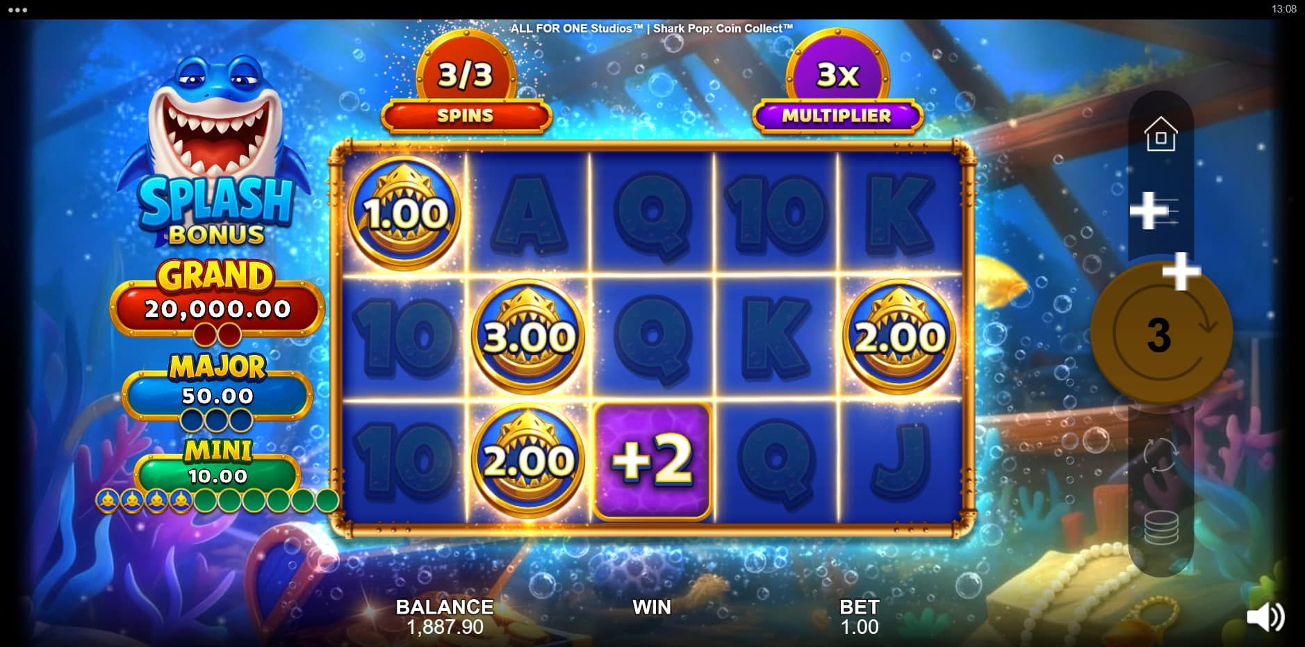Shark Pop: Coin Collect slot