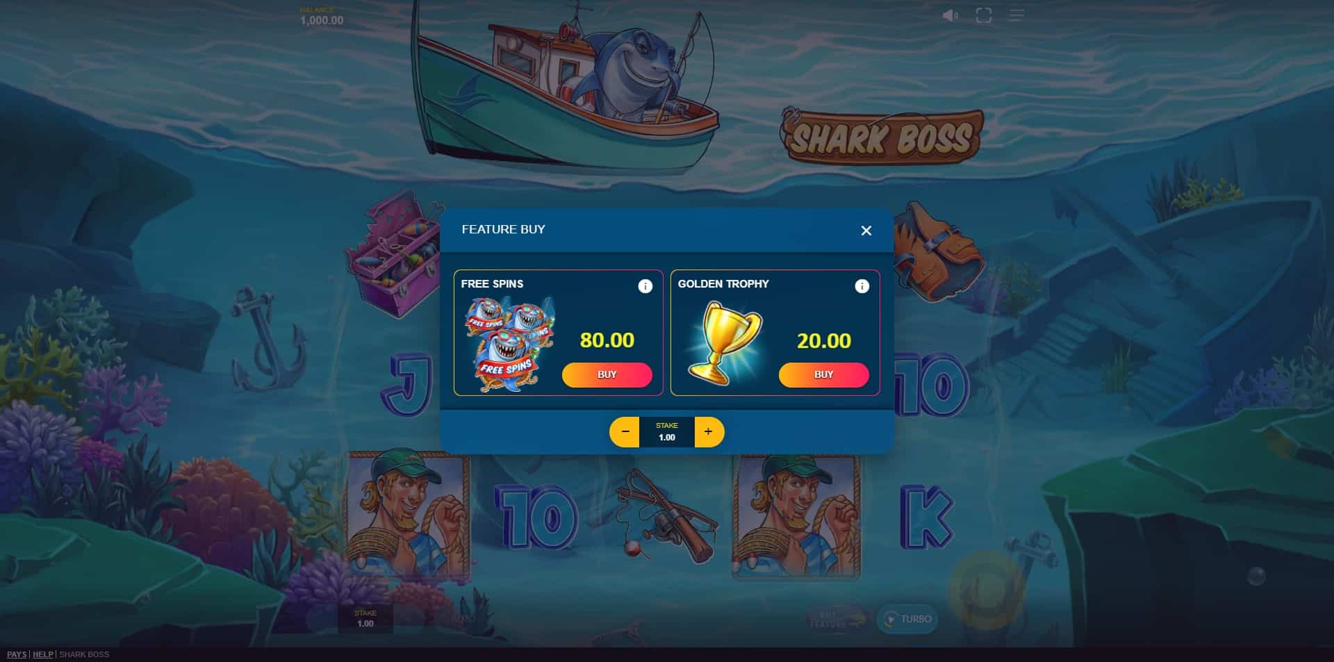 Shark Boss slot