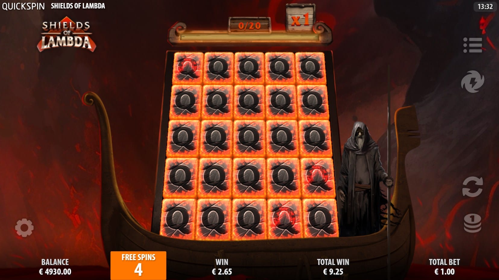 Shields of Lambda slot