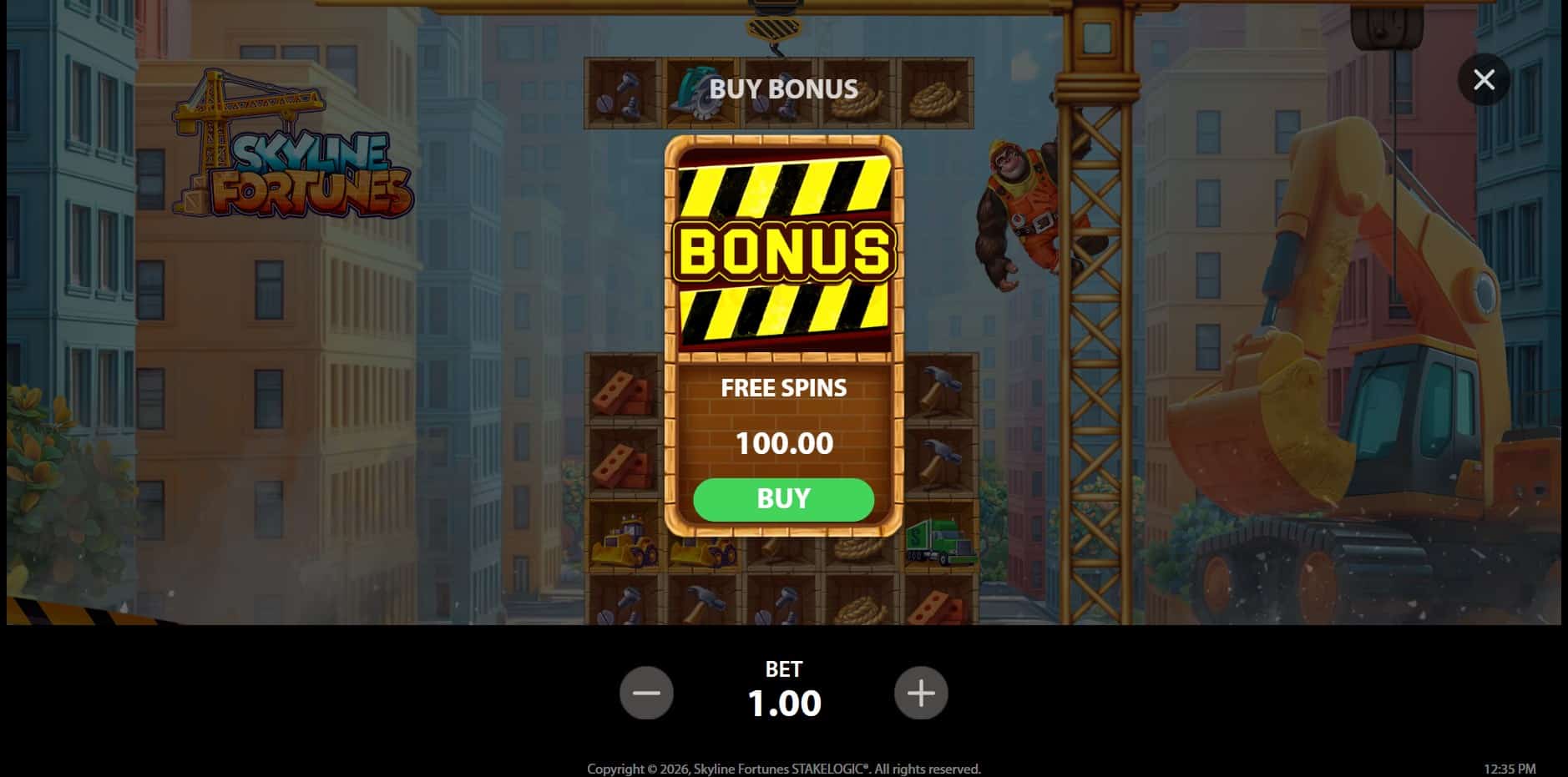 Skyline Fortunes slot