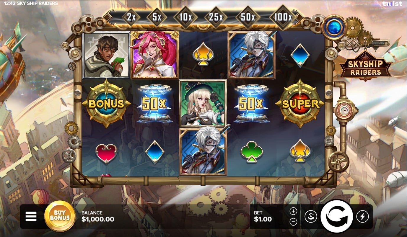 Skyship Raider slot
