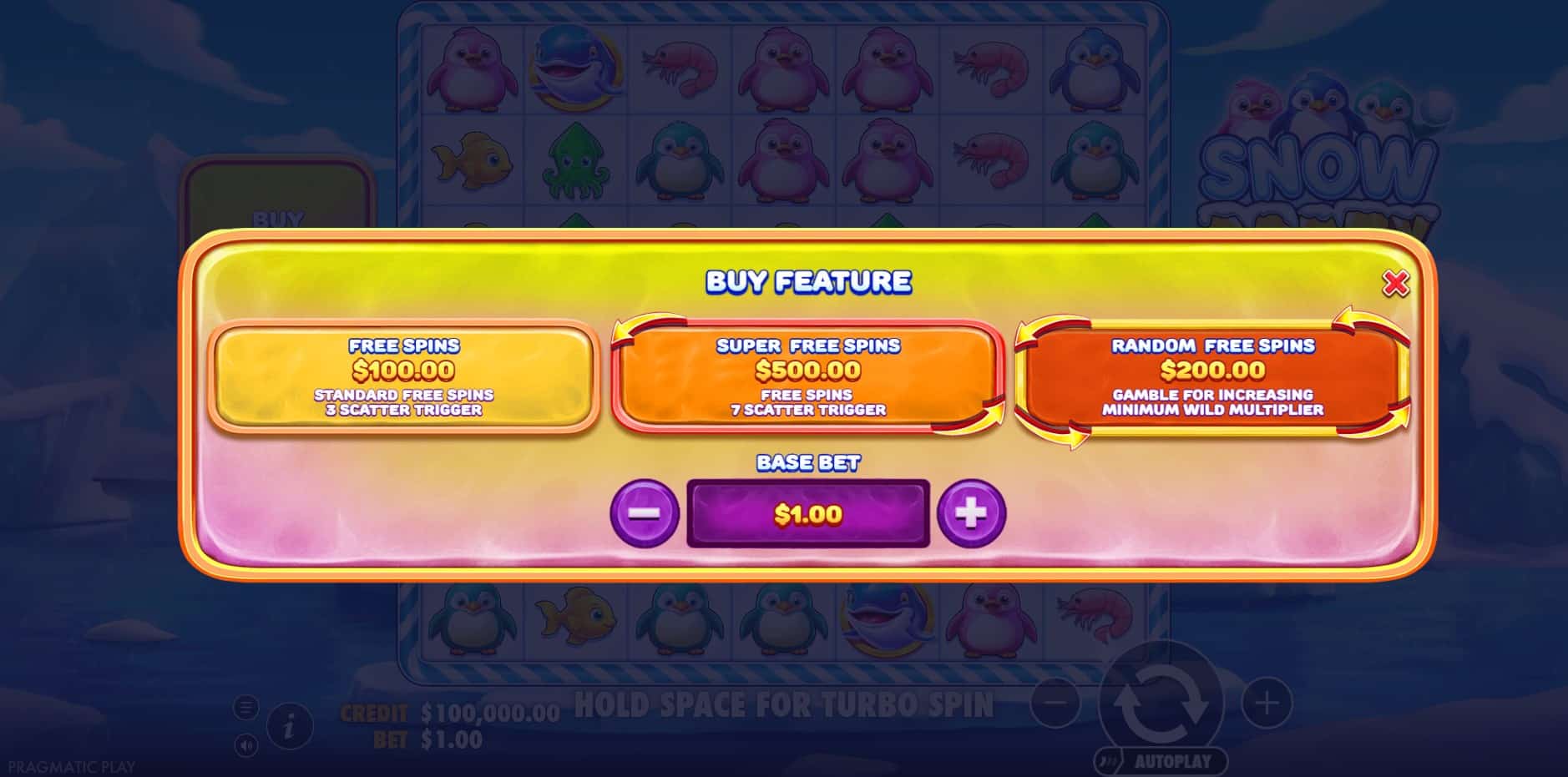 Snow Party slot