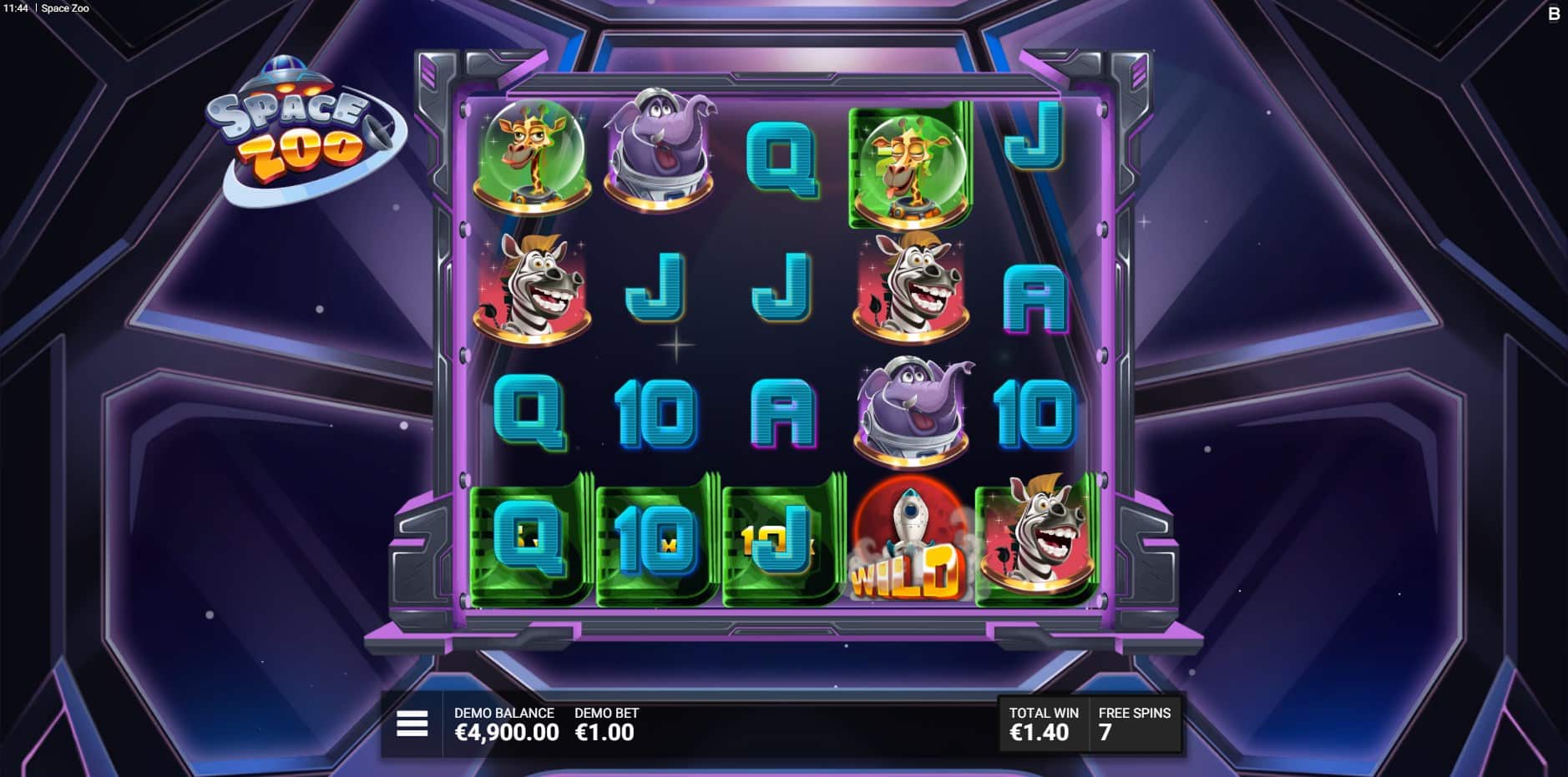 Space Zoo slot