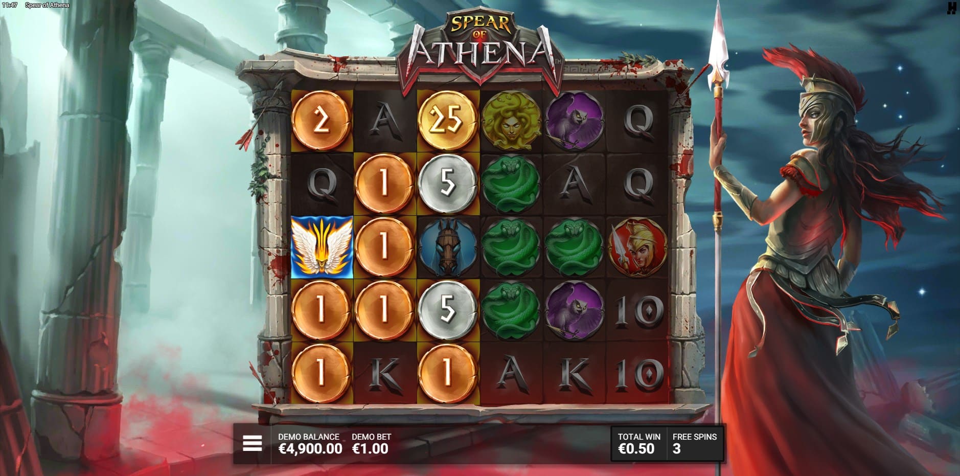 Spear of Athena slot
