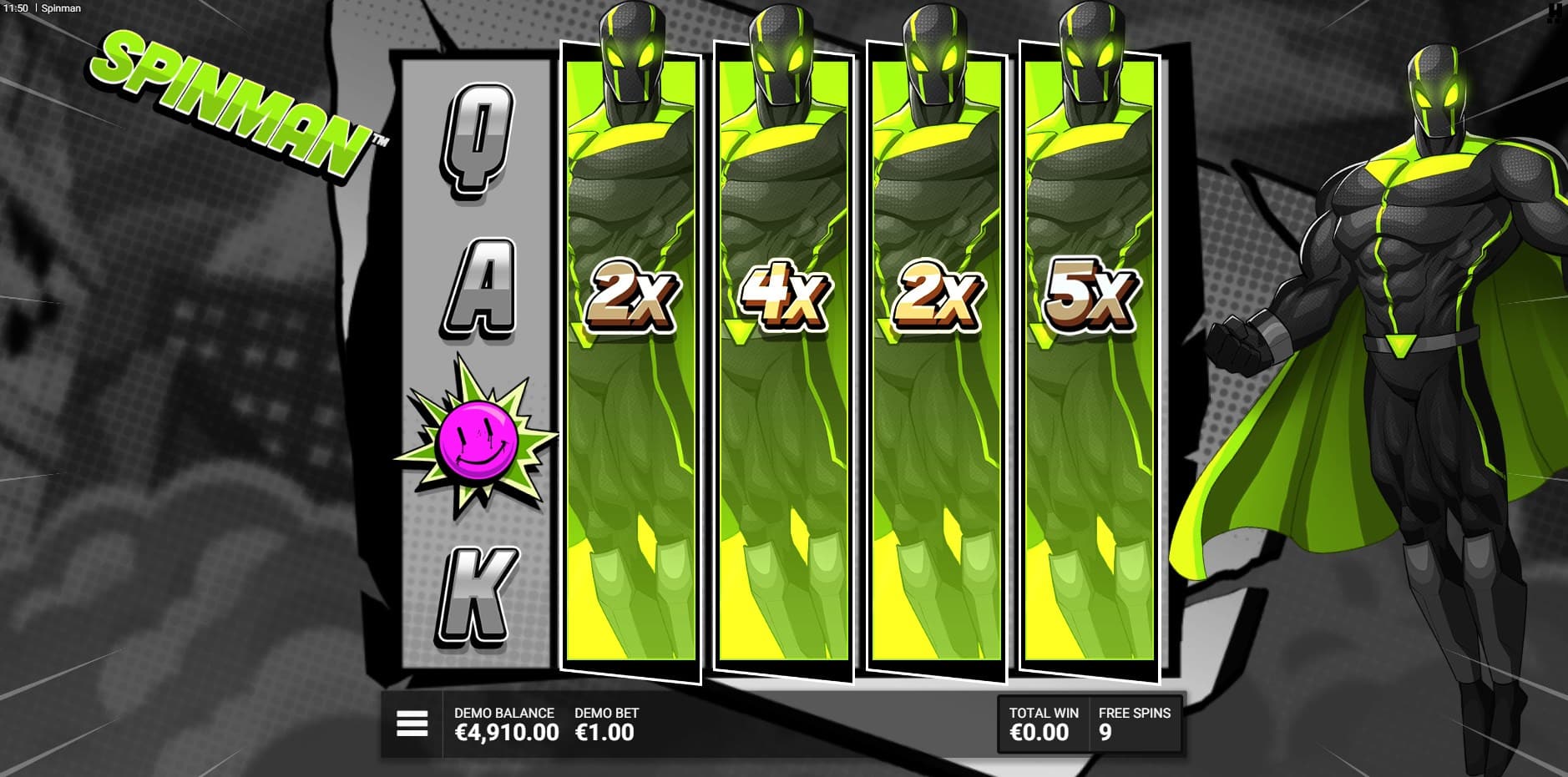 Spinman slot