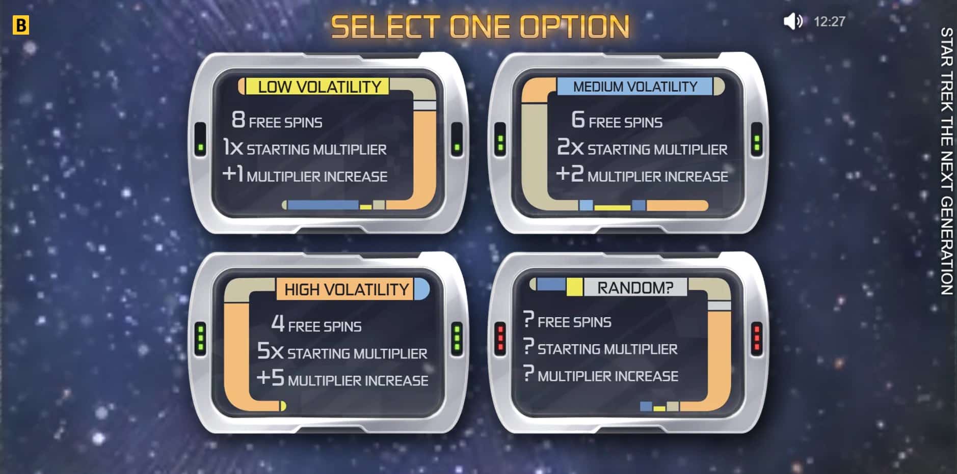 Star Trek The Next Generation slot