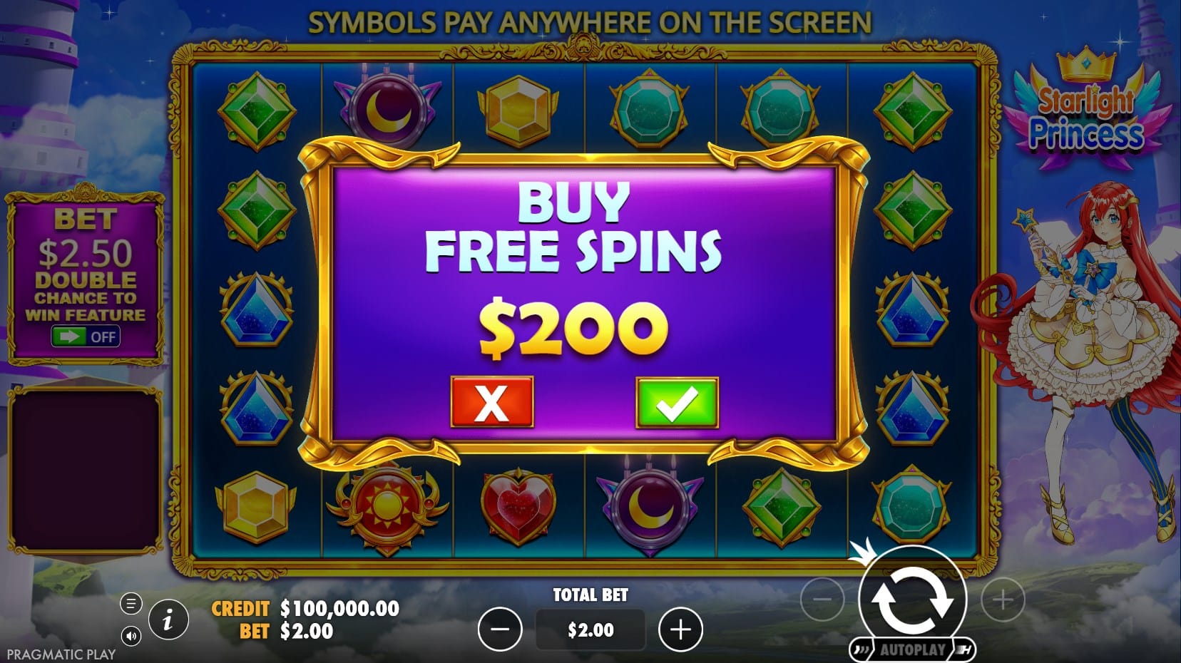 Starlight Princess slot