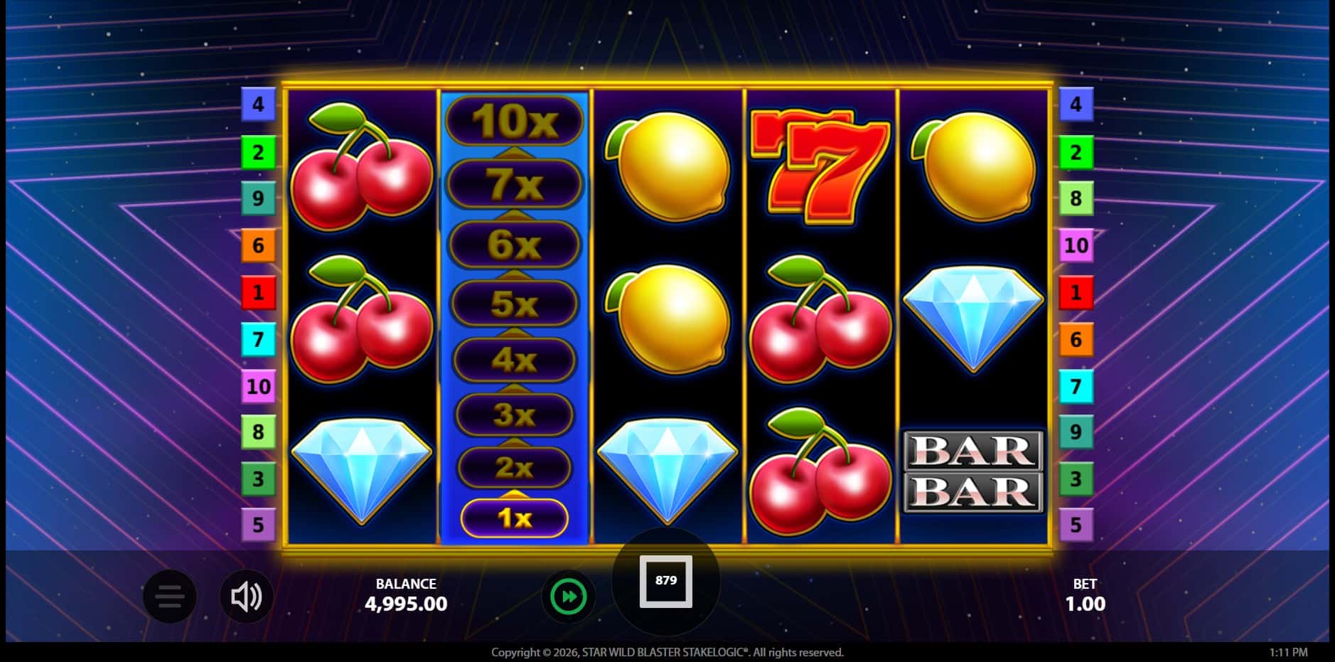 Star Wild Blaster slot