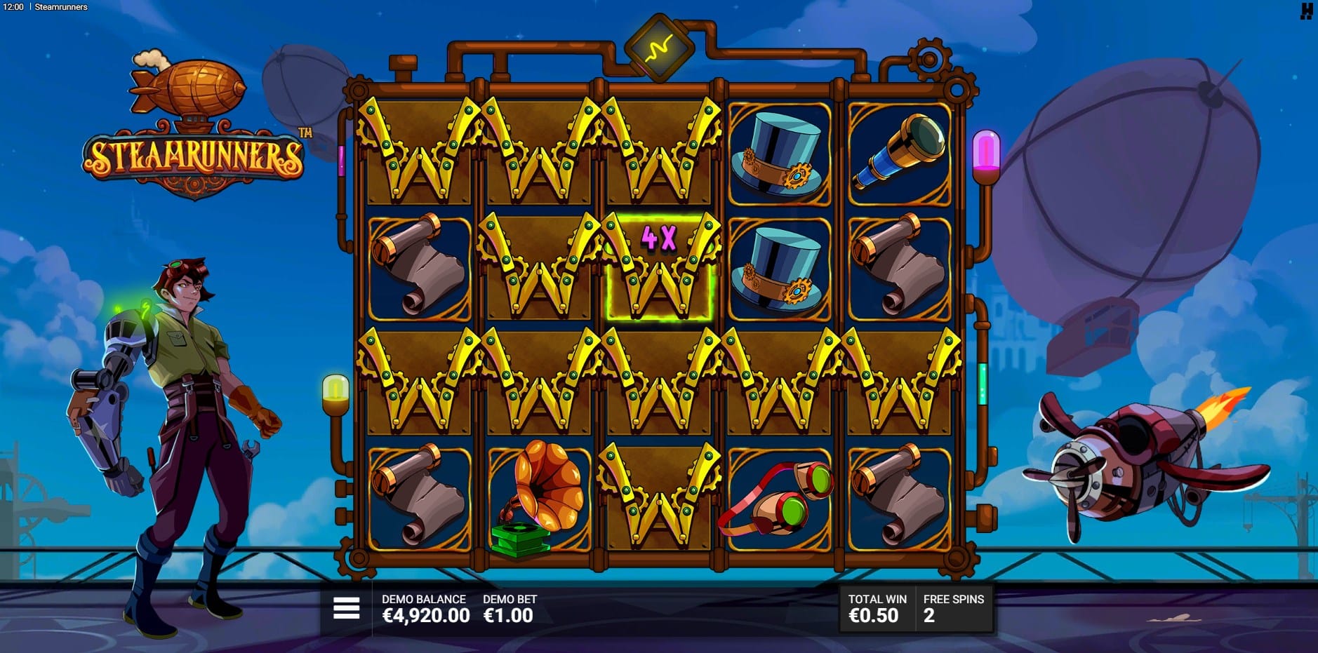 Steamrunners slot