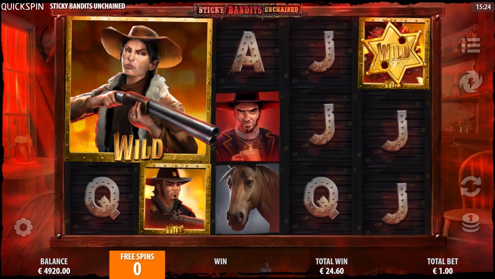 Sticky Bandits Unchained slot