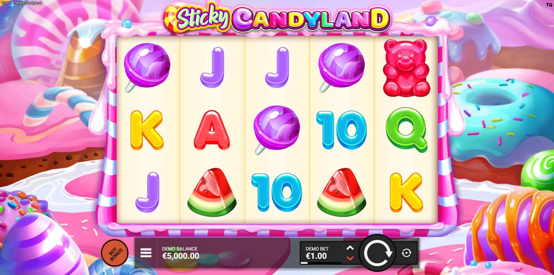 Sticky Candyland slot