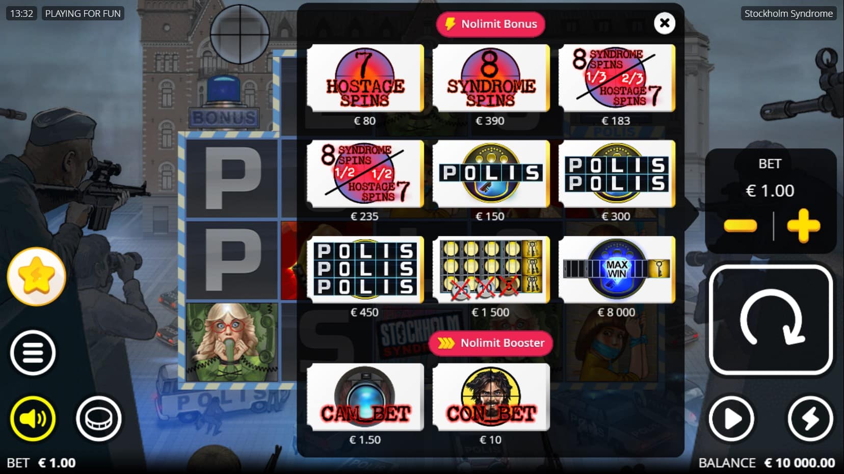 Stockholm Syndrome slot