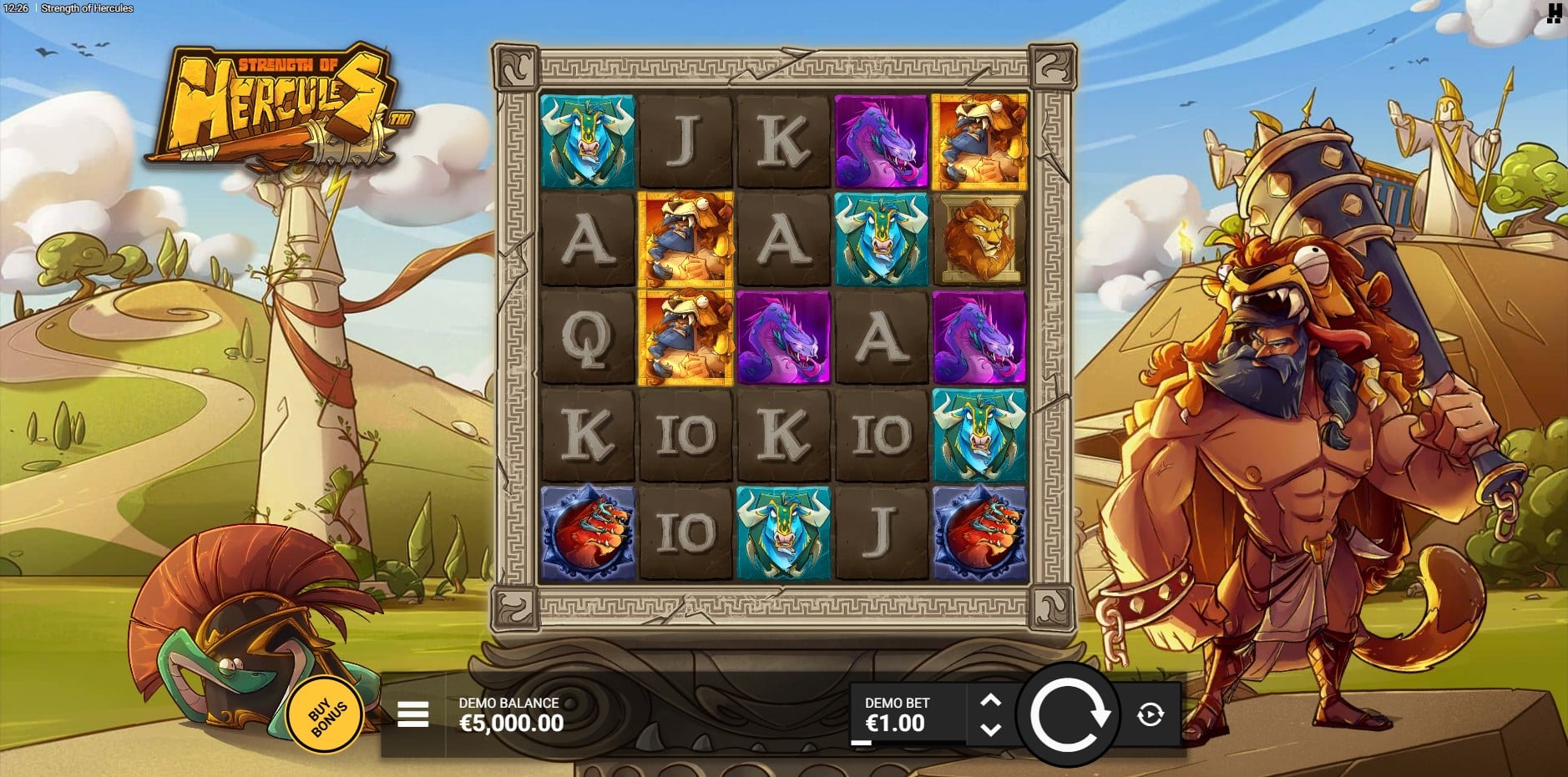 Strength of Hercules slot