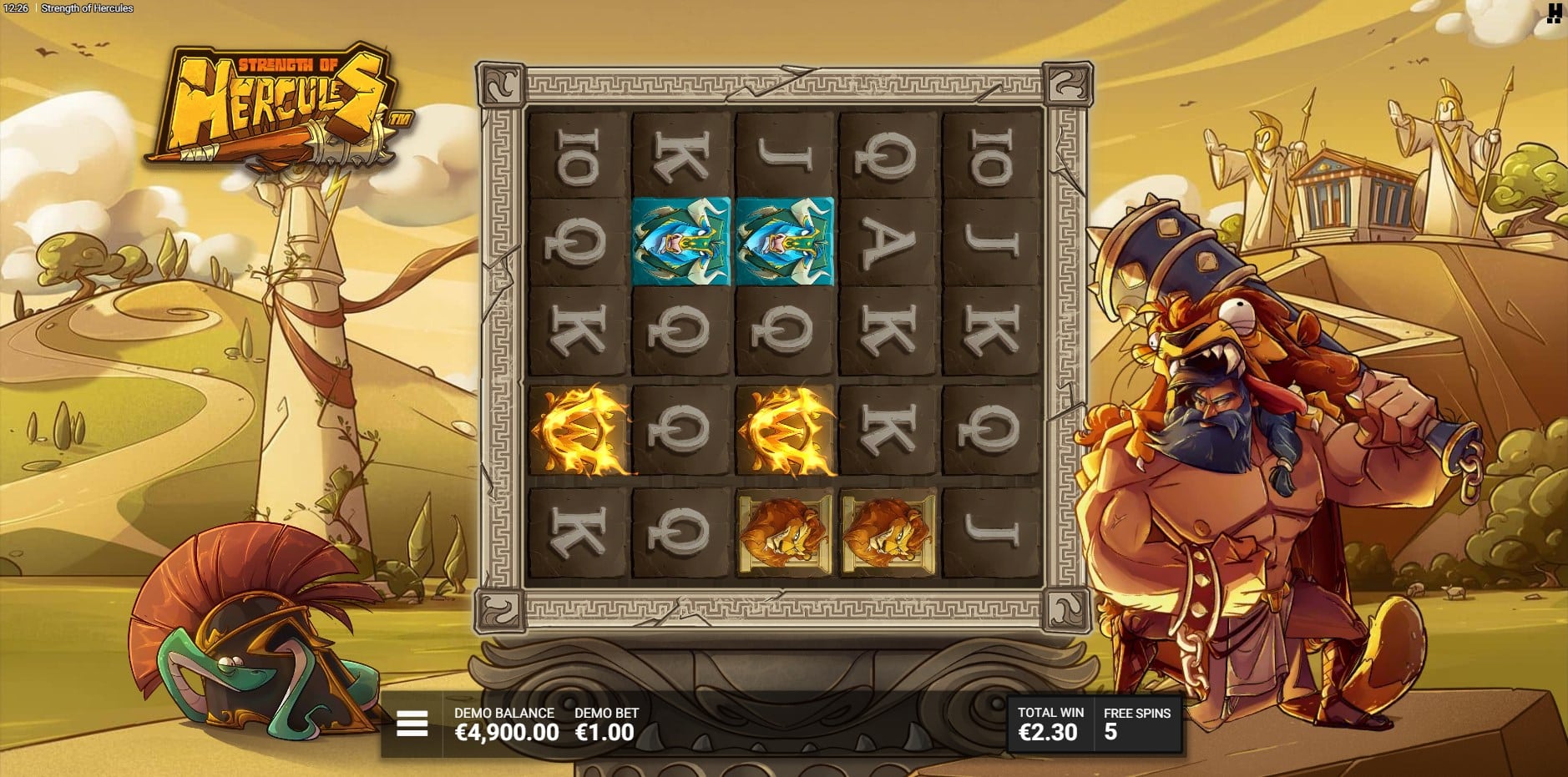 Strength of Hercules slot