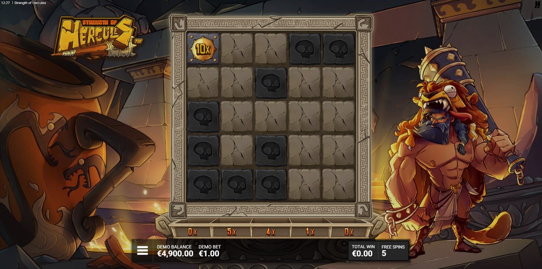 Strength of Hercules slot
