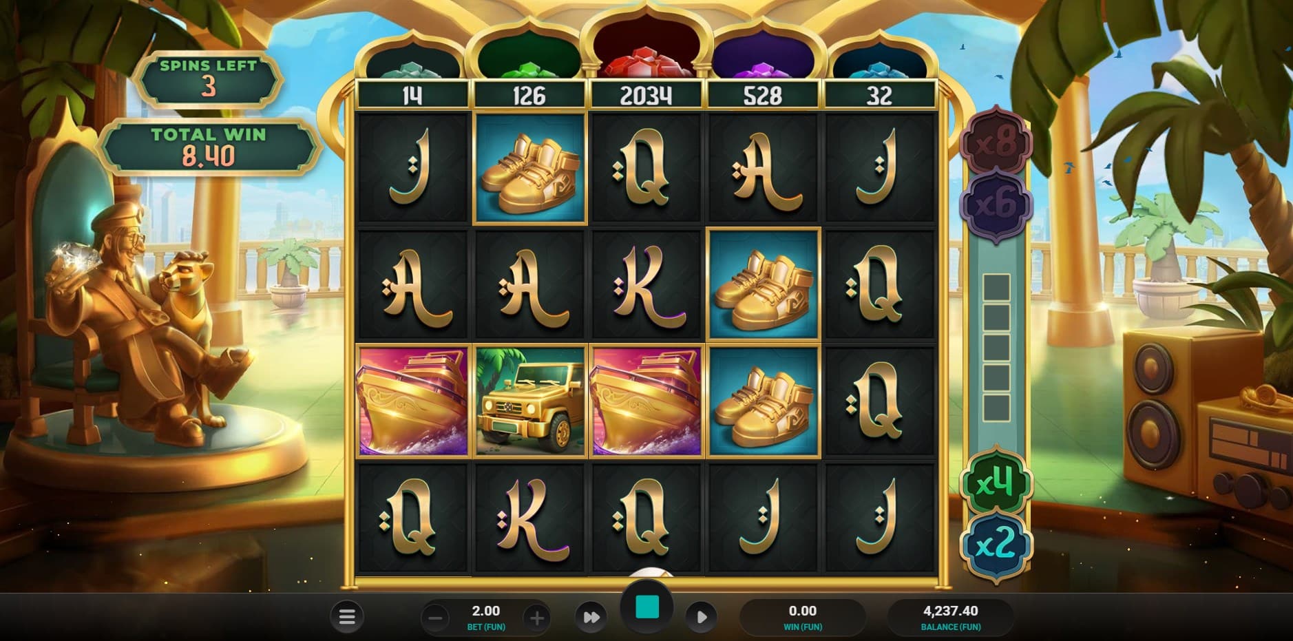 Sultan Spins slot