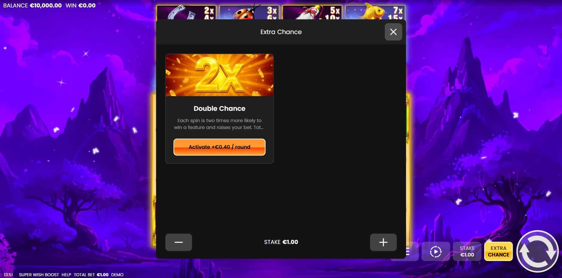 Super Wish Boost slot