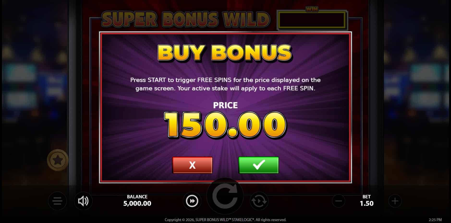 Super Bonus Wild slot