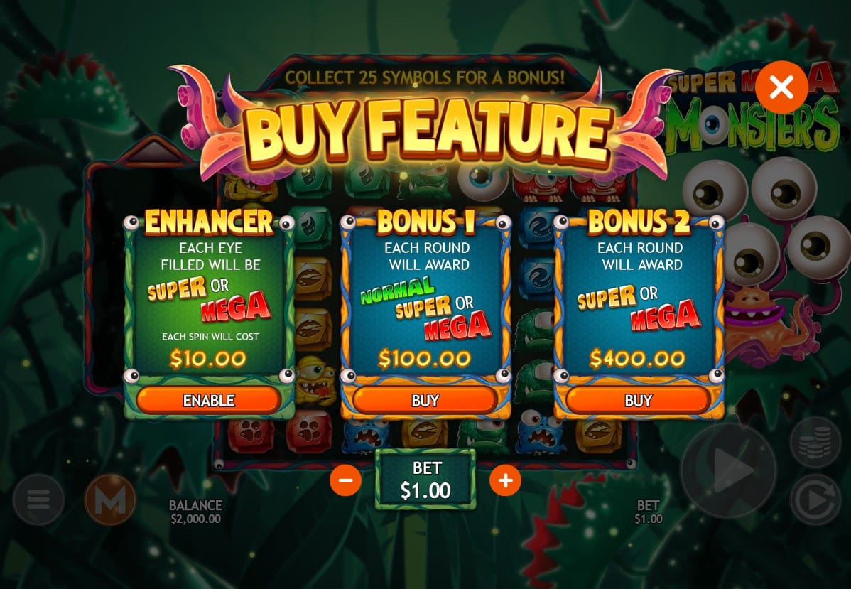 Super Mega Monsters slot