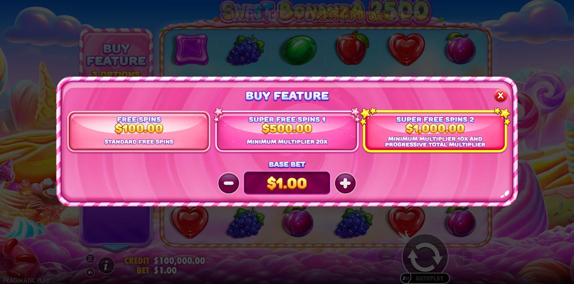 Sweet Bonanza 2500 slot