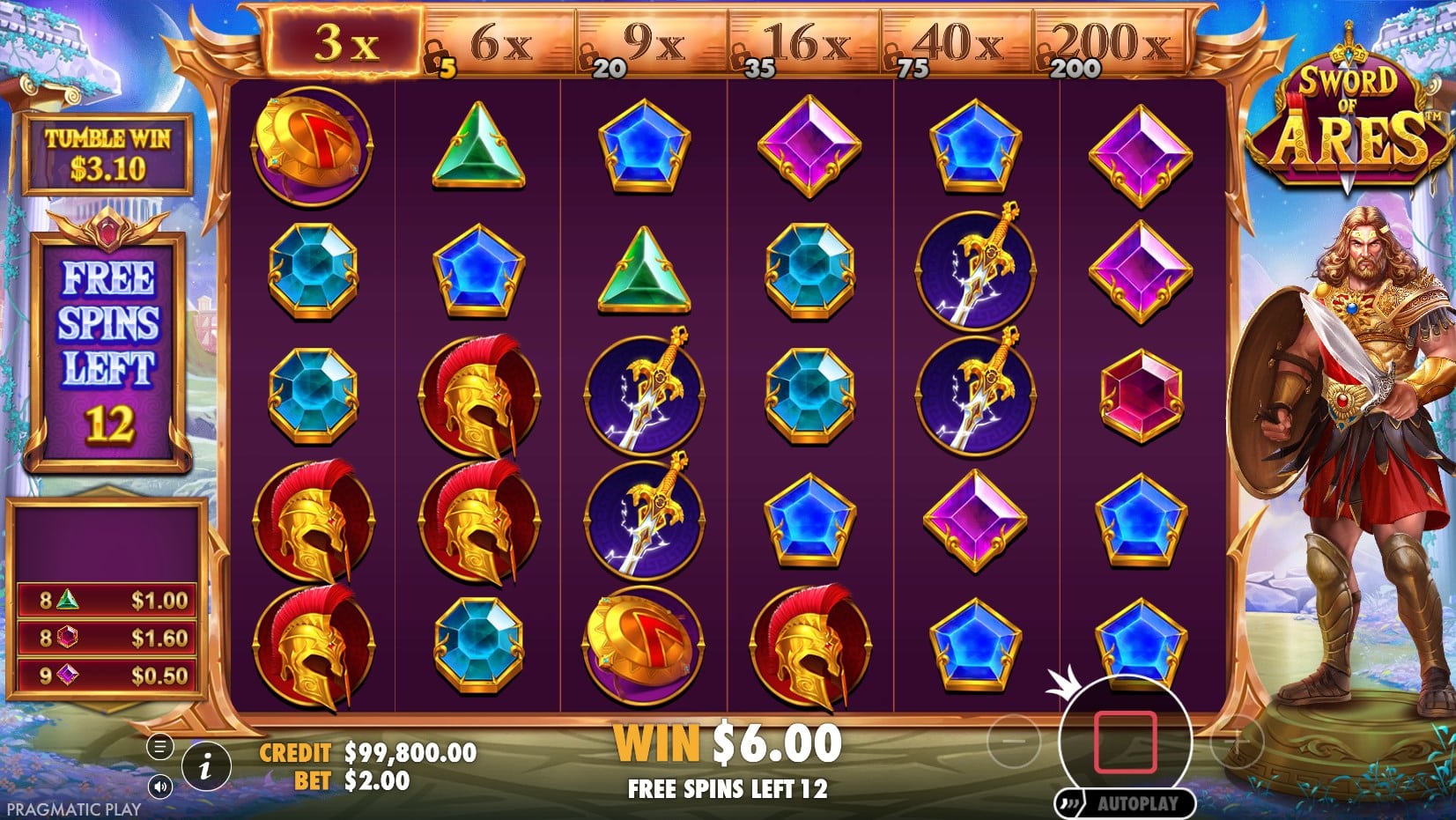 Sword of Ares slot
