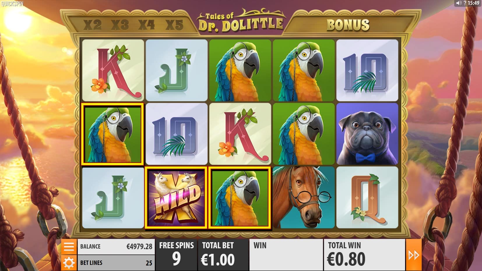 Tales of Dr. Dolittle slot