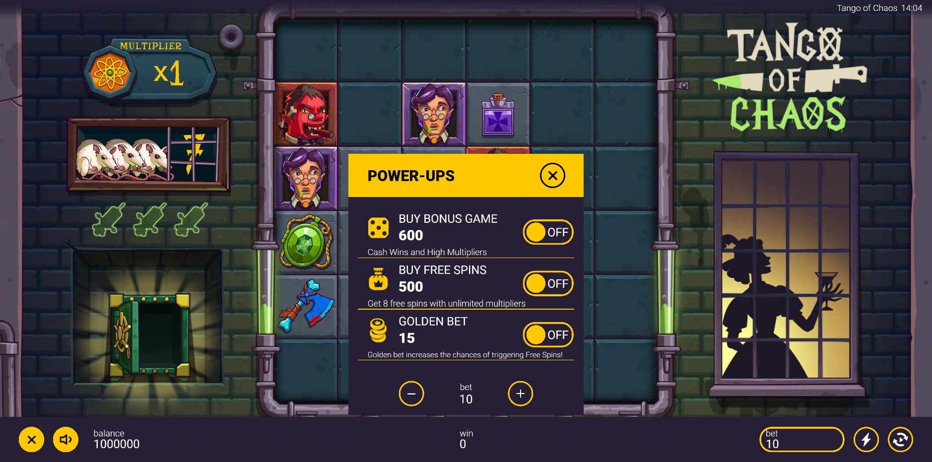 Tango of Chaos slot