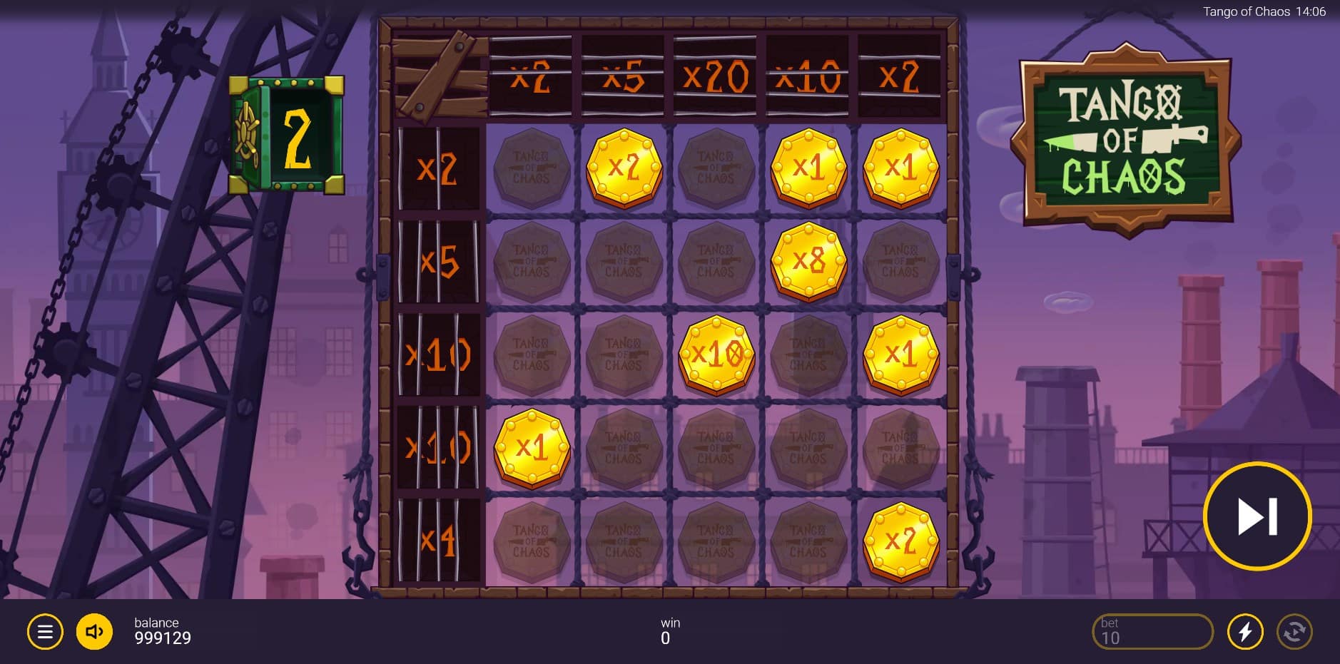 Tango of Chaos slot