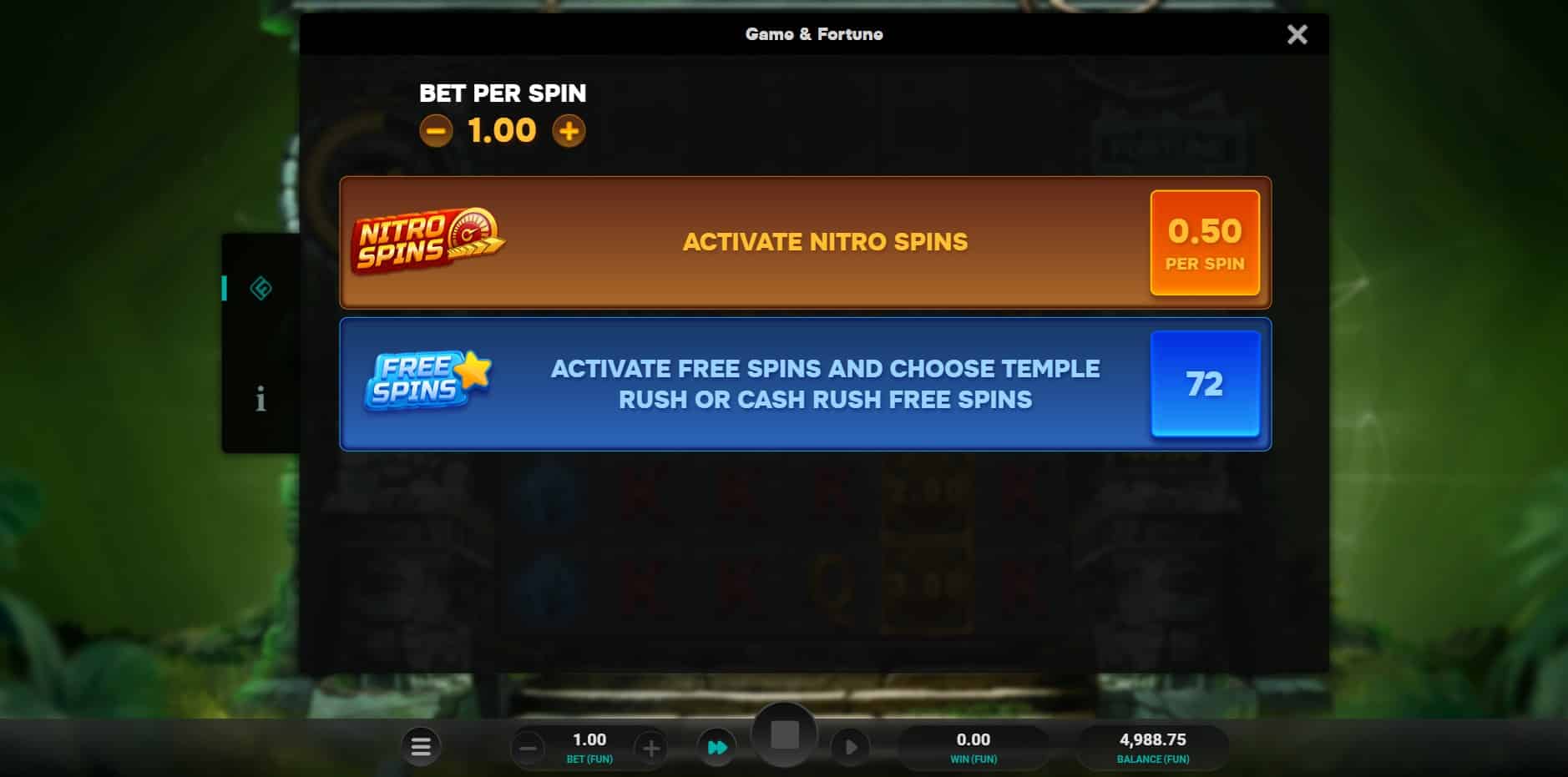Temple Rush slot