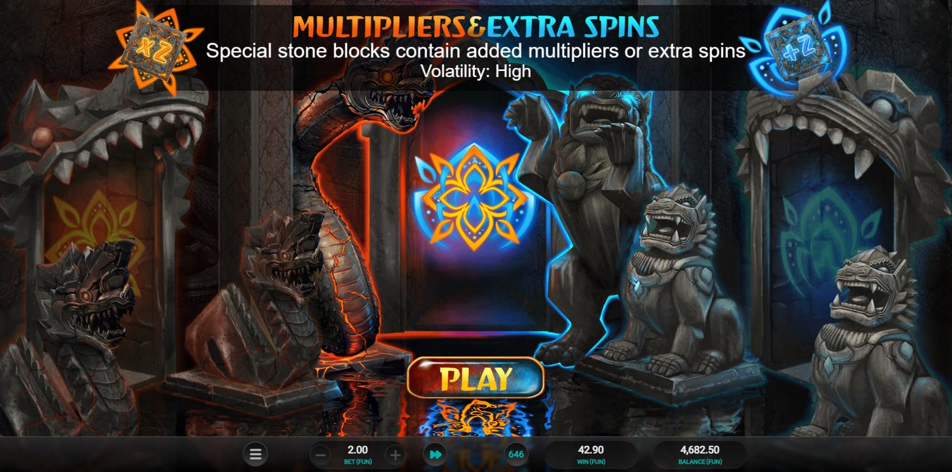 Temple Tumble Megaways slot