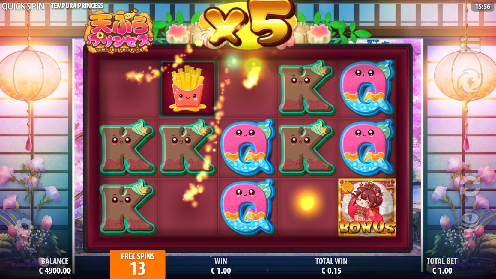 Tempura Princess slot